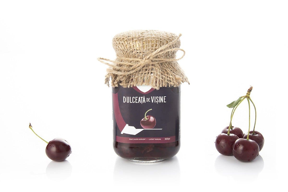 Dulceata de visine fara zahar, 300g, Sweeteria 1 Dulceata de visine fara zahar