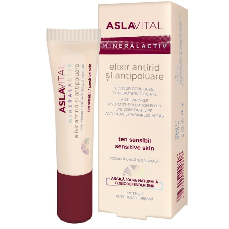 Elixir antirid si antipoluare pentru ochi MineralActiv