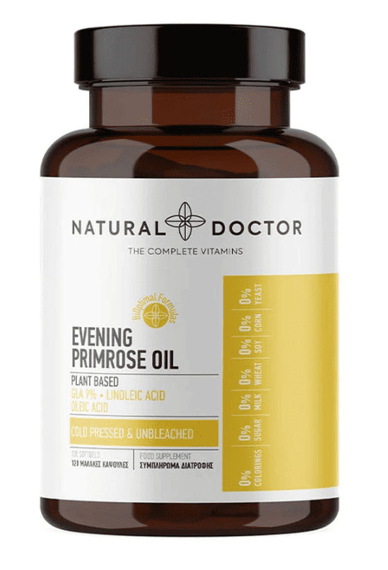 Evening Primrose Oil, 120 capsule, Natural Doctor 1 Evening Primrose Oil