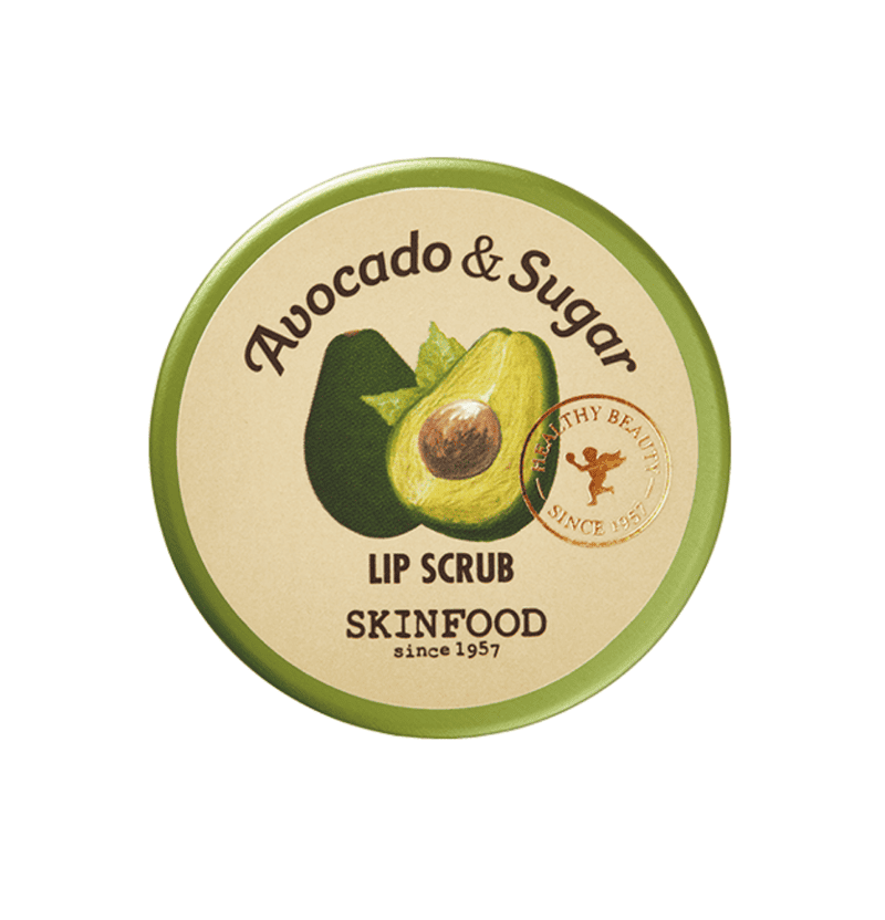 Exfoliant pentru buze cu zahar si avocado, 14g, Skinfood 1 Exfoliant pentru buze cu zahar si avocado