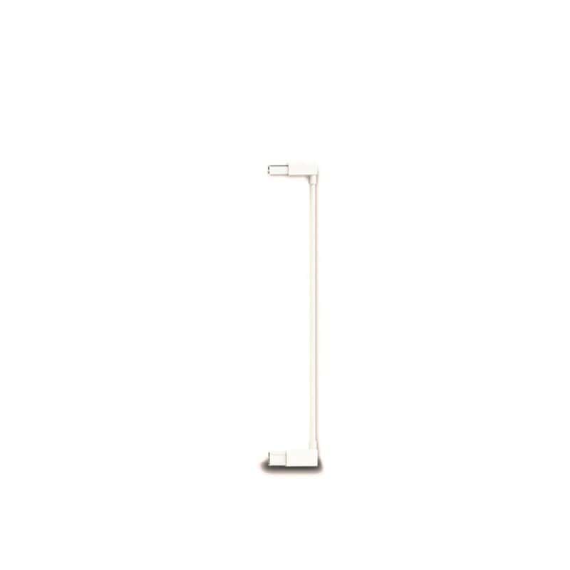 Extensie pentru poarta 7cm Metal Alb Easy Fit