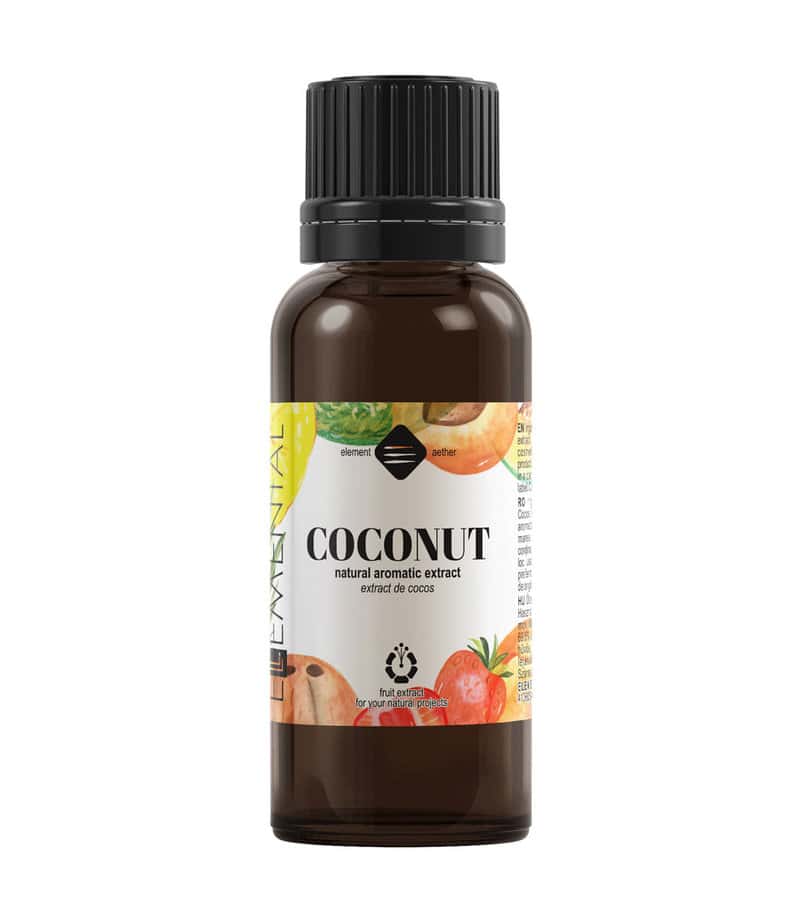 Extract aromatic de cocos, 25ml, Ellemental 1 Extract aromatic de cocos