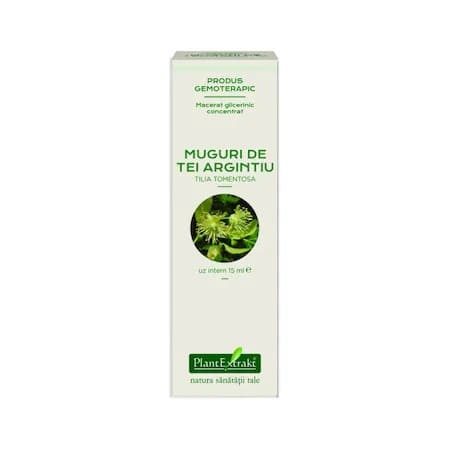 Extract concentrat din muguri de tei argintiu