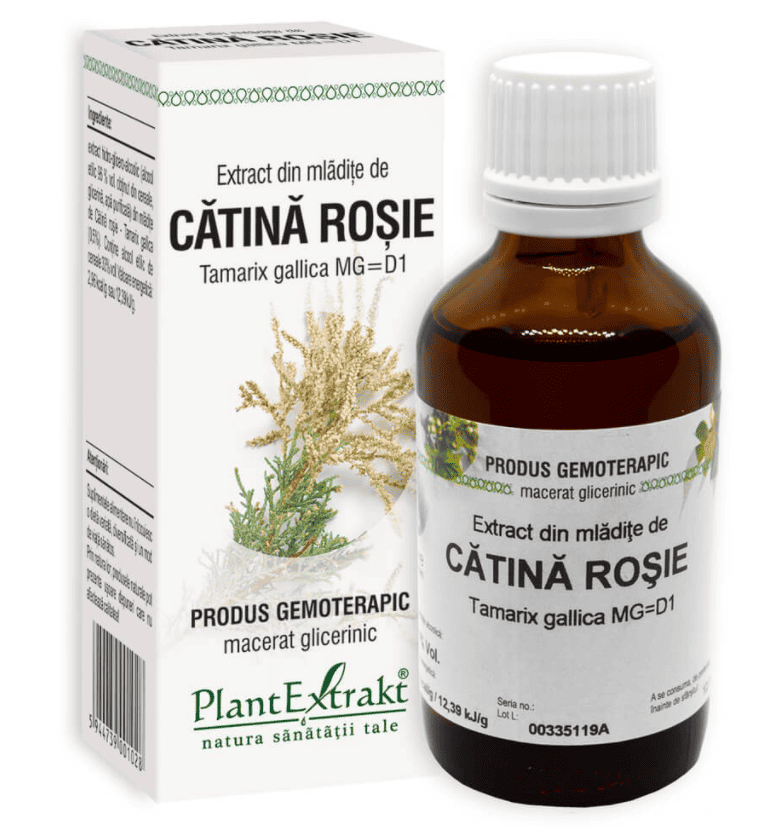 Extract din mladite de tamarix, 50ml, PlantExtrakt 1 Extract din mladite de tamarix