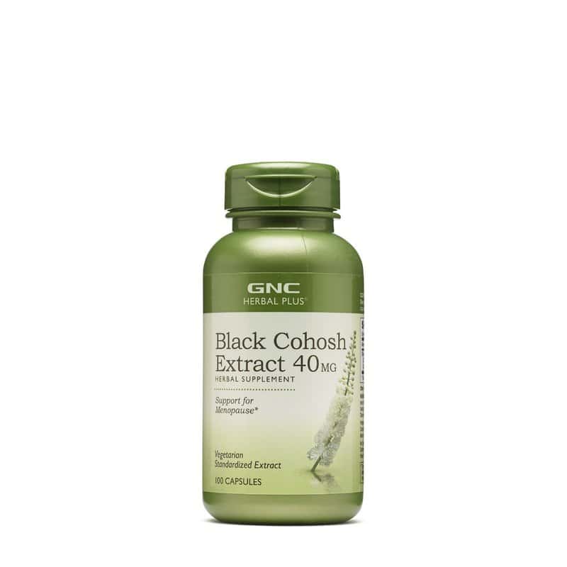 Extract standardizat de Cohos Negru Black Cohosh 40 mg Herbal Plus