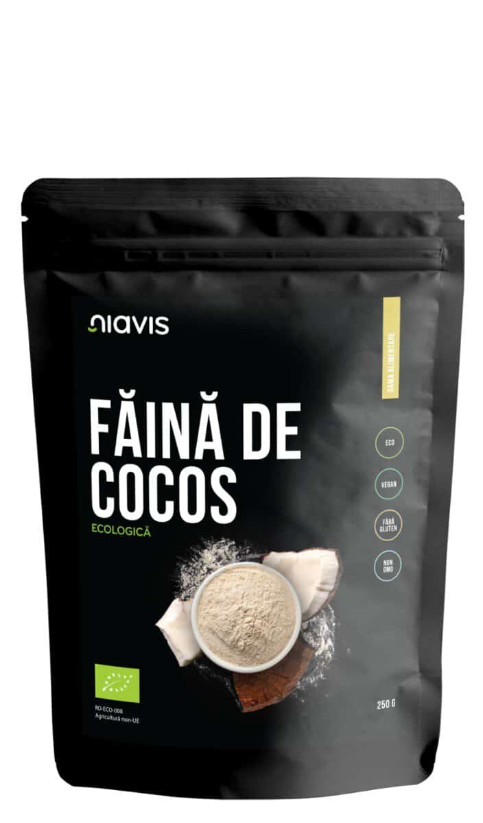Faina de cocos ecologica, 250g, Niavis 1 Faina de cocos ecologica