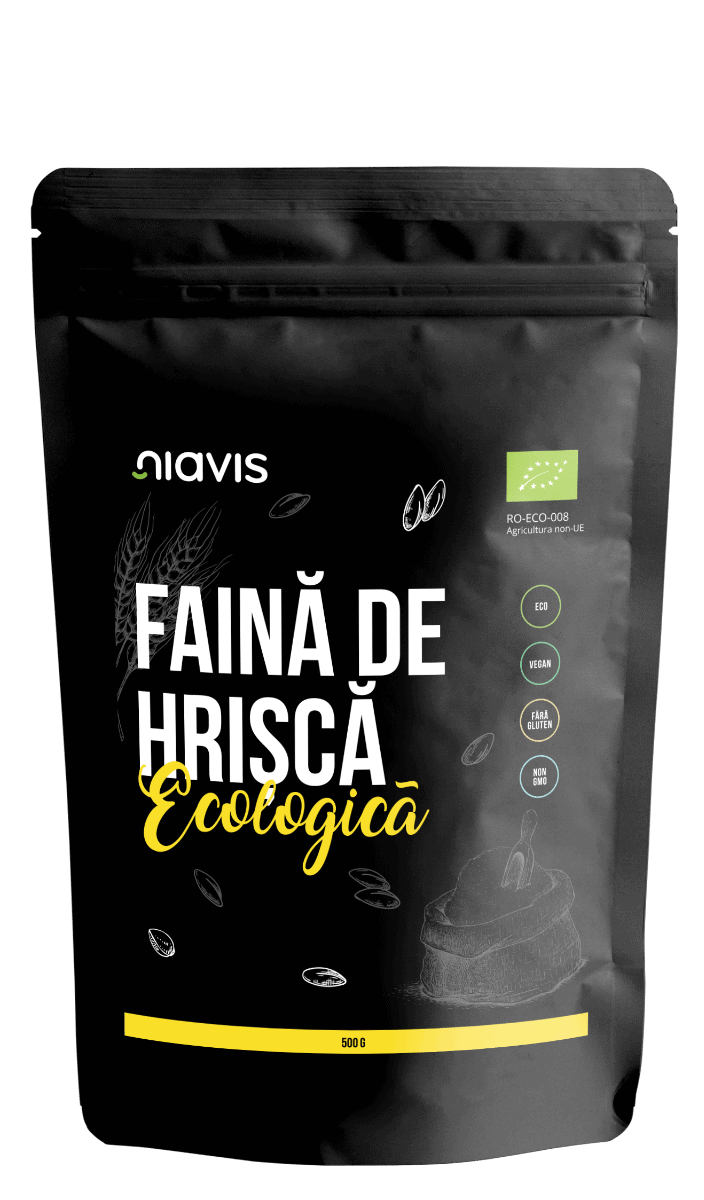 Faina de hrisca Eco, 500g, Niavis 1 Faina de hrisca Eco