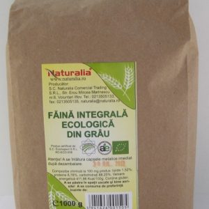 Faina grau integral {ambalaj rustic} 1kg - NATURALIA