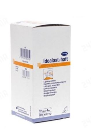 Fasa elastica autoadeziva Idealast Haft 12cmx4m, 1 bucata, Hartmann 1 Fasa elastica autoadeziva Idealast Haft 12cmx4m