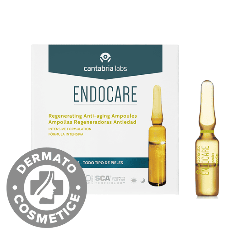 Fiole anti-imbatranire cu efect regenerator Endocare