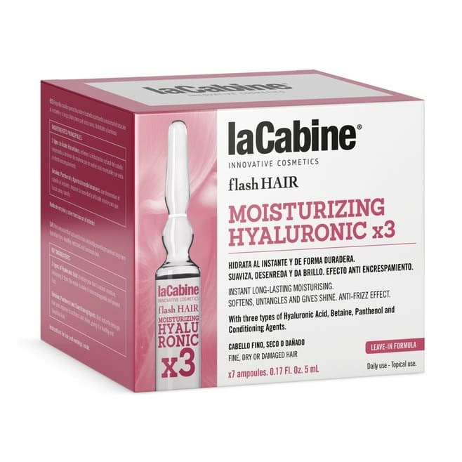 Fiole pentru par Flash Hair Moisturizing Hyaluronic