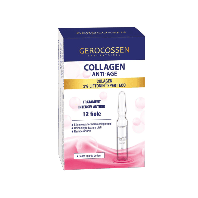 Fiole tratament antirid intensiv Collagen Anti-Age
