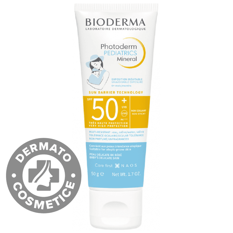 Fluid cu protectie solara SPF 50+ pentru copii Photoderm Pediatrics Mineral