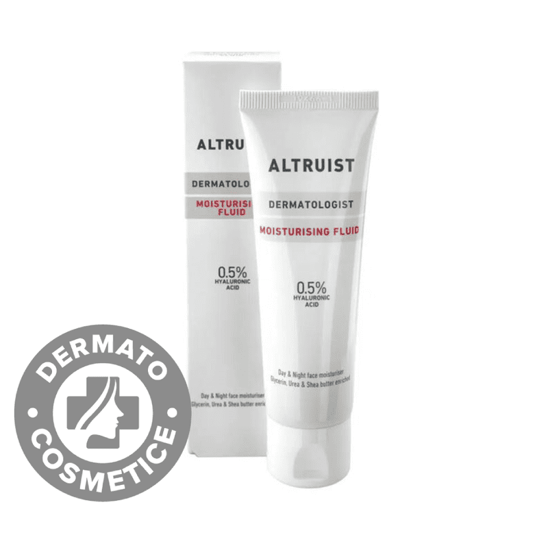 Fluid hidratant cu 0.5 acid hialuronic