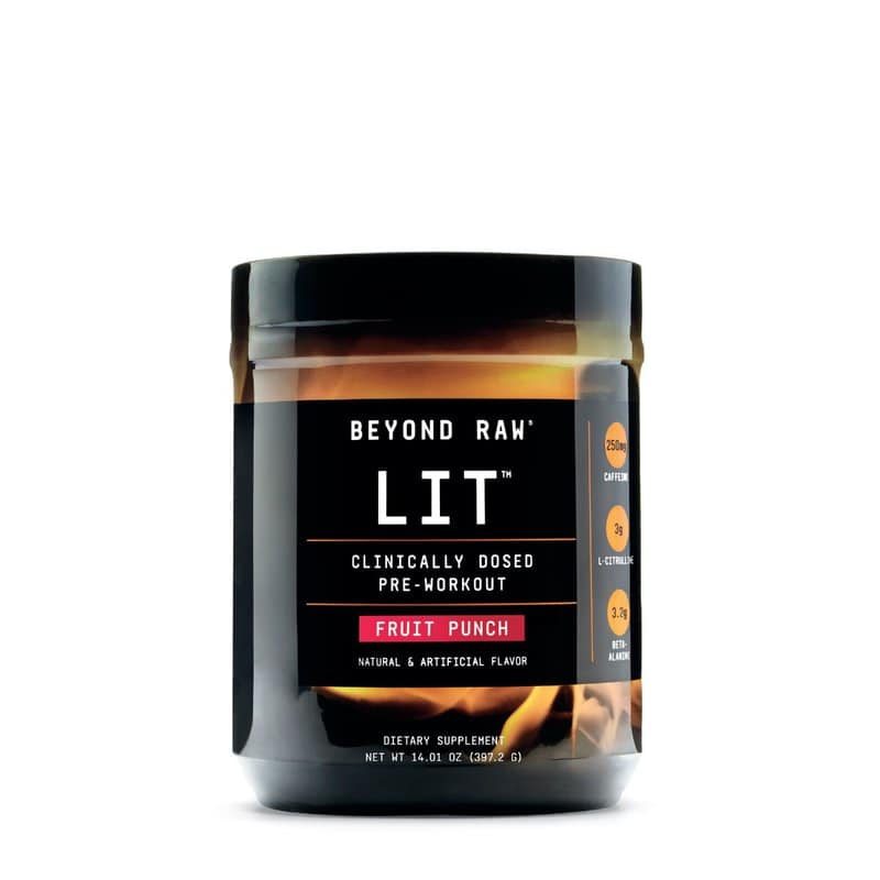 Formula Pre-Workout cu aroma de fructe Beyond Raw