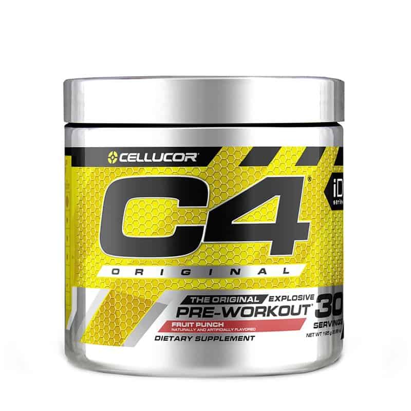 Formula pre-workout C4 Original cu aroma de punch de fructe, 180g, Cellucor – ofertă, preț și specificații