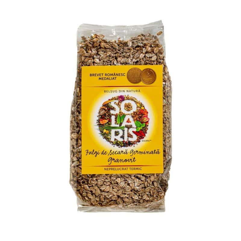 Fulgi de secara germinata granovit