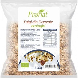 Fulgi din 5 cereale Bio