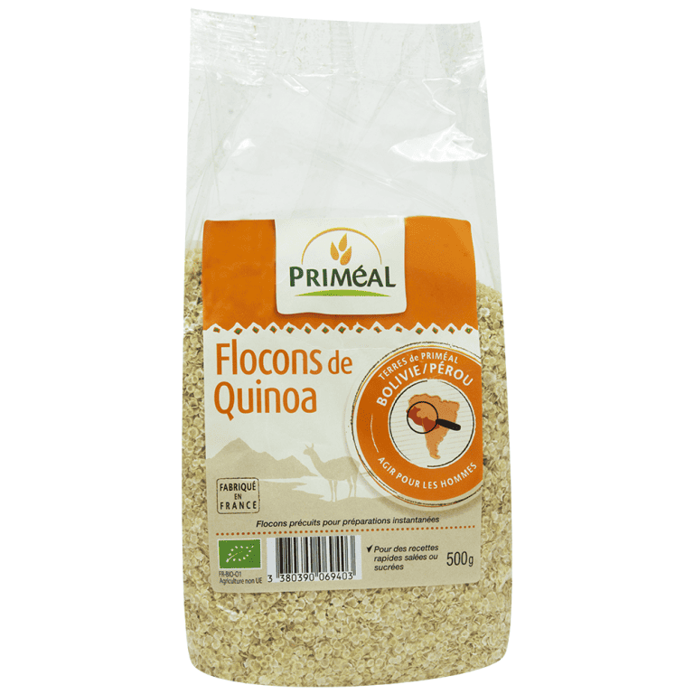 Fulgi quinoa alba 500g - PRIMEAL