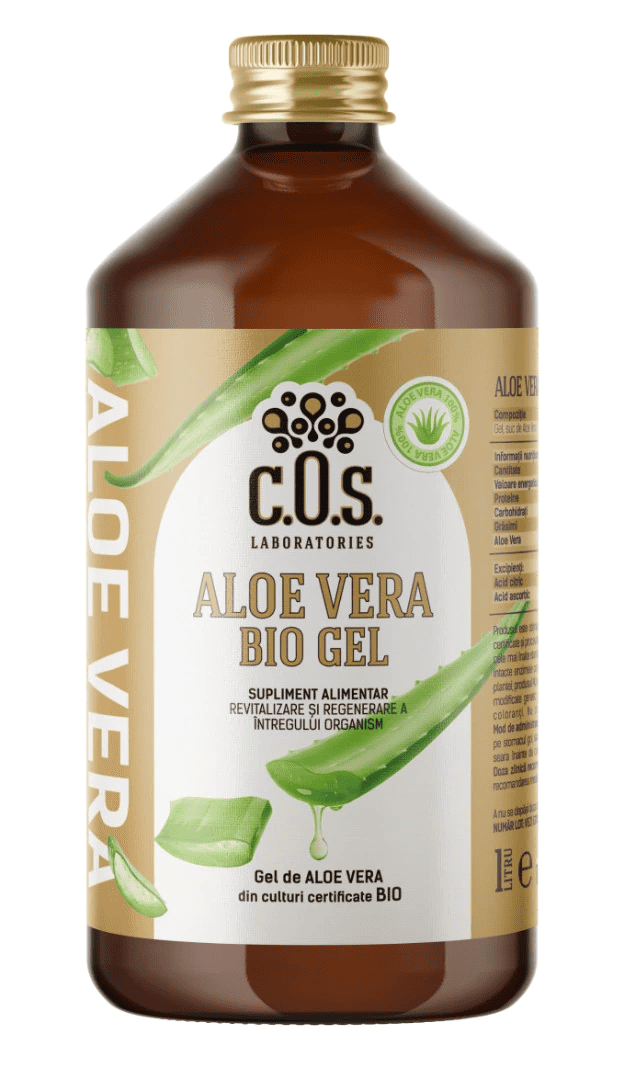 Gel Aloe Vera Bio, 1l, COS Laboratories 1 Gel Aloe Vera Bio