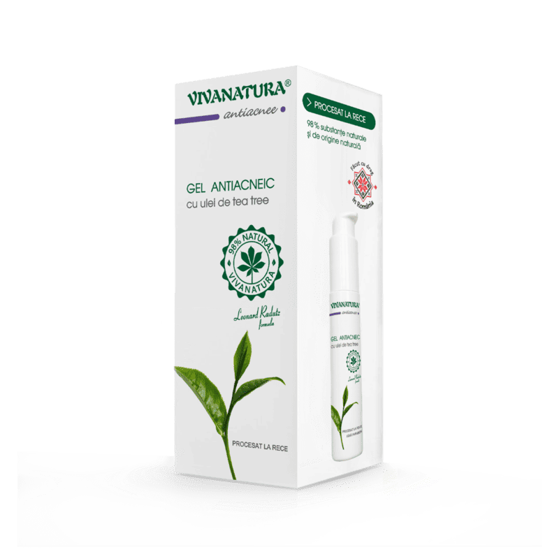 Gel antiacneic cu ulei de tea tree