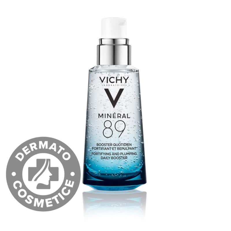 Gel-booster zilnic cu acid hialuronic cu efect de hidratare si fortifiere Mineral 89