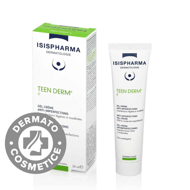Gel crema pentru ten acneic Teen Derm K