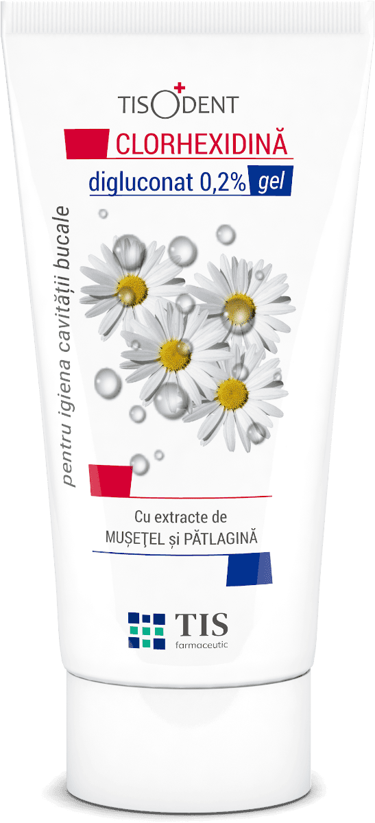 Gel cu clorhexidina Tisodent, 50ml, Tis Farmaceutic 1 Gel cu clorhexidina Tisodent