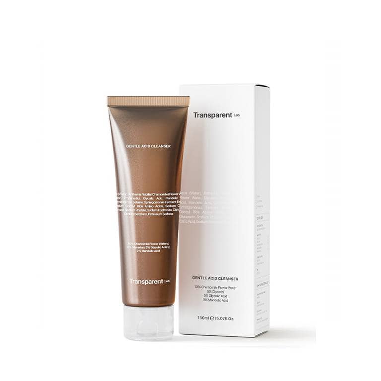 Gel de curatare exfoliant cu apa de musetel si acid glicolic 5%