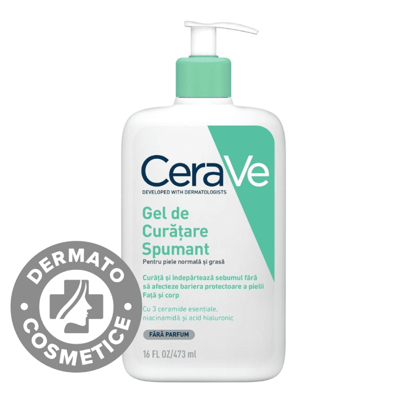 Gel de curatare spumant piele normala-grasa