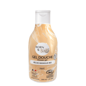 Gel de dus bio cu piersica si mango