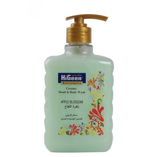 Gel de dus cremos antiseptic pentru maini si corp Apple Blossom