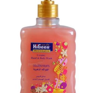 Gel de dus cremos antiseptic pentru maini si corp Golden Fruits