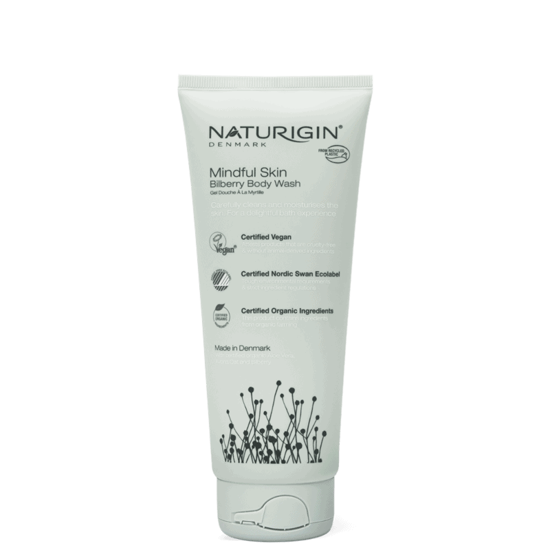 Gel de dus cu afine Bilberry Body Wash Mindful Skin