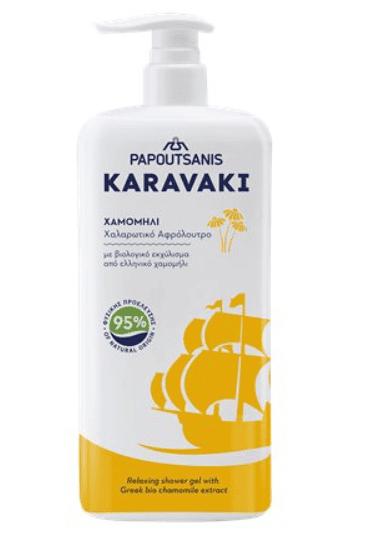 Gel de dus cu musetel, 750ml, Karavaki 1 Gel de dus cu musetel