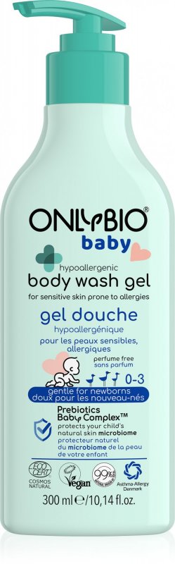 Gel de dus hipoalergenic pentru bebelusi