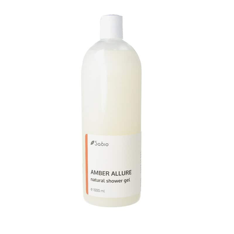 Gel de dus natural Amber Allure - Sabio 1000ml 1 Gel de dus natural Amber Allure, 1000ml, Sabio