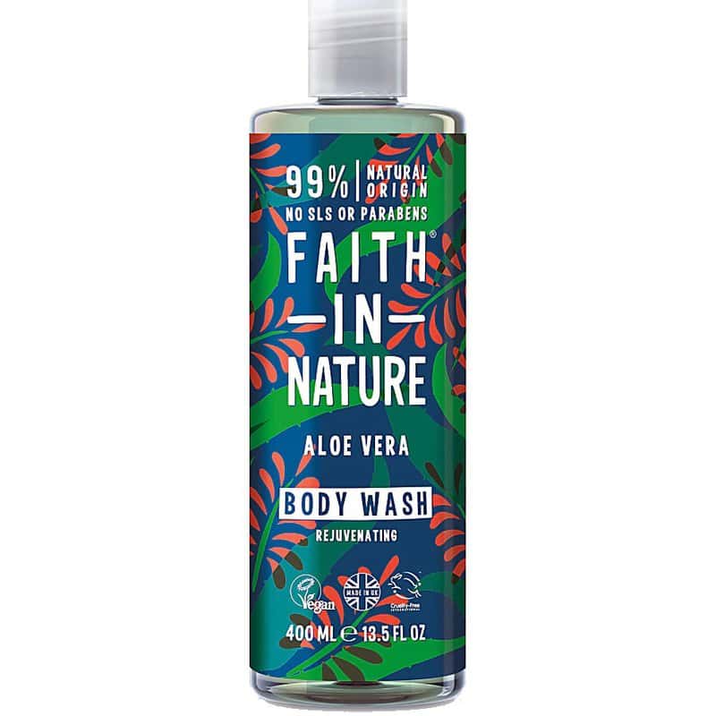 Gel de dus natural reparator cu aloe vera