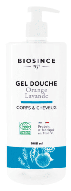 Gel de dus organic pentru corp si par cu Lavanda si Portocala