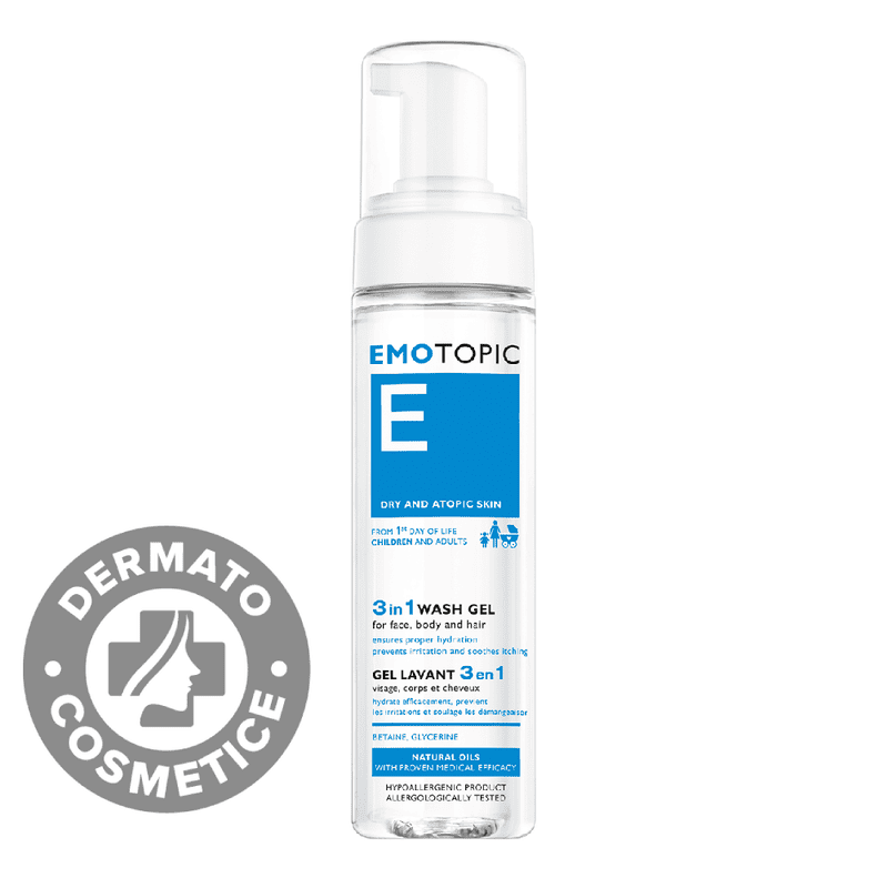 Gel de spalare emolient pentru piele atopica Dry and Atopic E