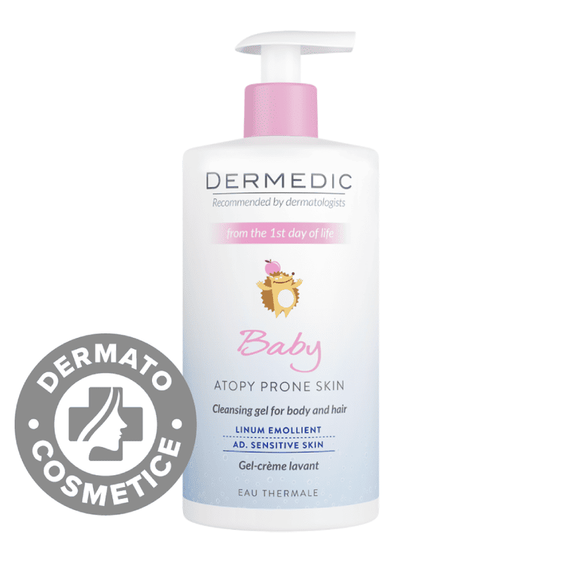 Gel de spalare pentru par si corp Baby