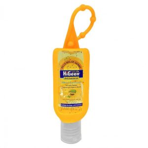 Gel dezinfectant cu granule de vitamine A si E si lotiune hidratanta Papaya cu agatatoare