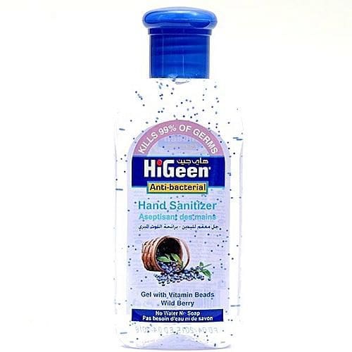 Gel dezinfectant cu granule de vitamine A si E si lotiune hidratanta Wild Berry