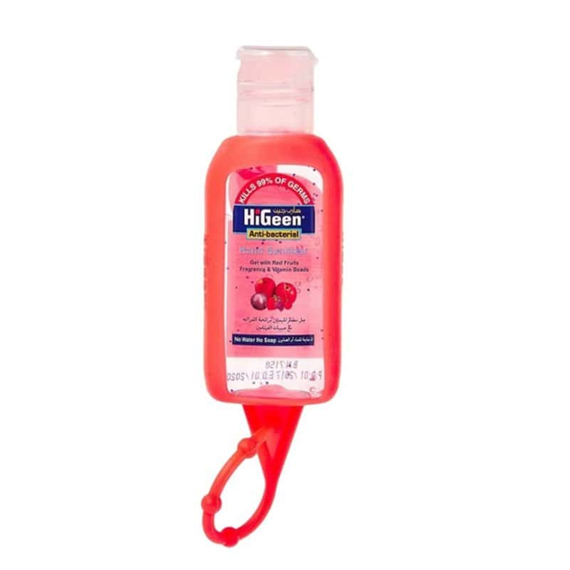 Gel dezinfectat de maini cu granule de Vitamina A