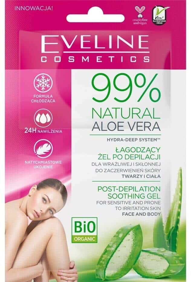 Gel dupa epilare cu aloe vera, 2x5ml, Eveline Cosmetics 1 Gel dupa epilare cu aloe vera