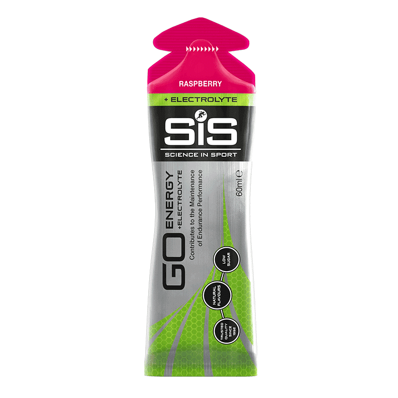 Gel energizant cu zmeura Go Energy Electrolyte