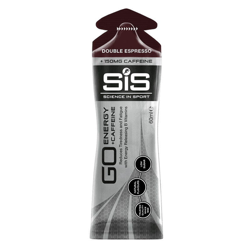 Gel energizant espresso dublu Go Energy Caffeine