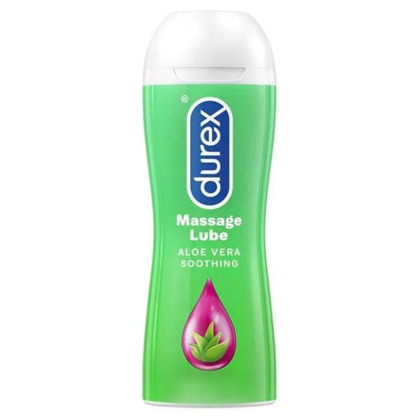 Gel lubrifiant pentru masaj 2 in 1 cu aloe vera