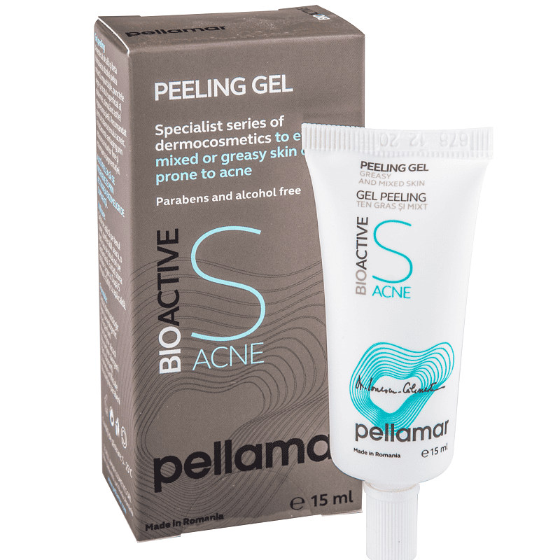 Gel peeling pentru ten gras si mixt BioActive S Acne