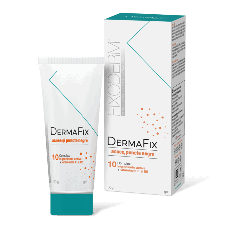 Gel pentru acnee si puncte negre DermaFix